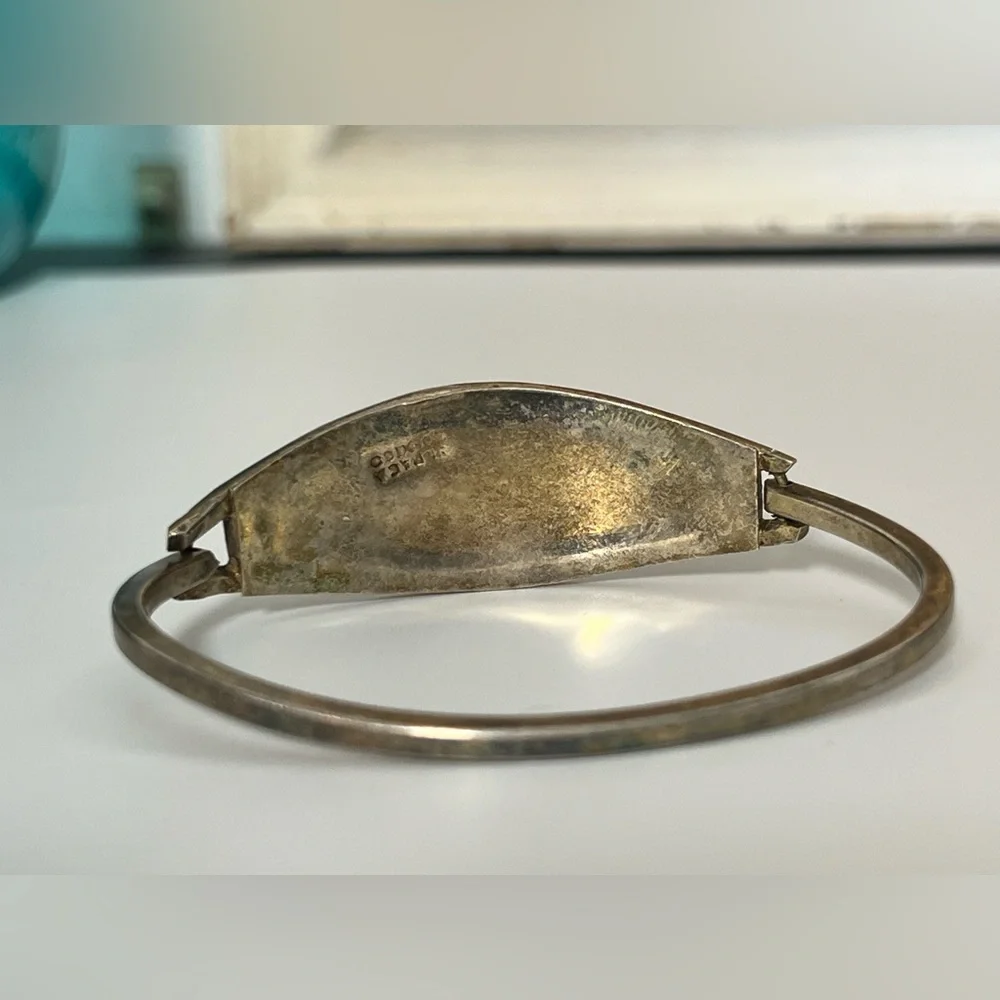 Alpaca Abalone Cuff